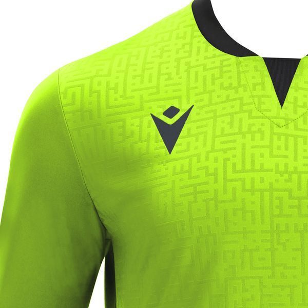 Футболка-лонгслив воротарська Macron CYGNUS ECO Neon Yellow 5544 фото