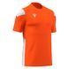 Футболка ігрова Macron POLIS Orange/White 5081 фото