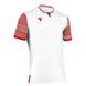 Футболка ігрова Macron TUREIS ECO White/Red 5068 фото