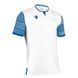 Футболка ігрова Macron TUREIS ECO White/Royal Blue 5068 фото