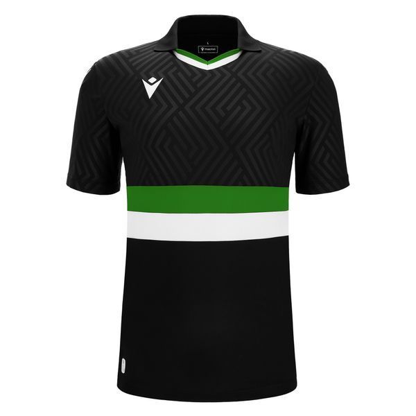 Футболка ігрова Macron CHARON ECO Black 5172 фото