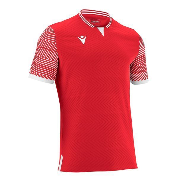 Футболка ігрова Macron TUREIS ECO Red/White 5068 фото