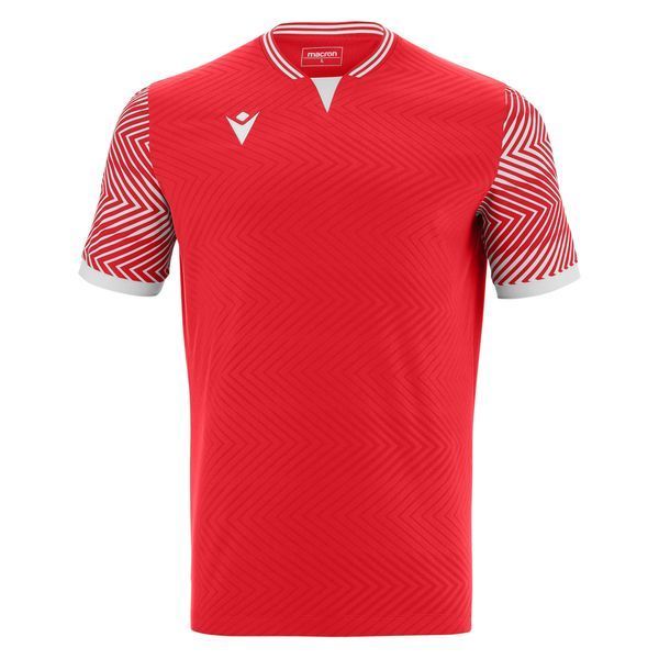 Футболка ігрова Macron TUREIS ECO Red/White 5068 фото