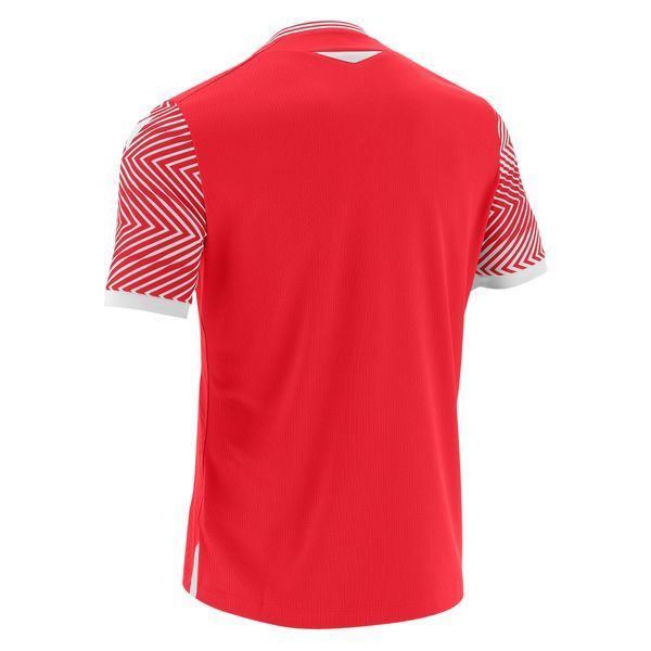 Футболка ігрова Macron TUREIS ECO Red/White 5068 фото