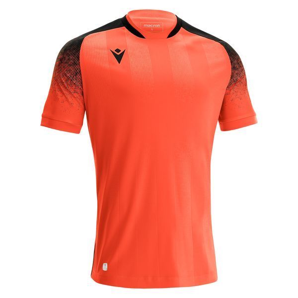 Футболка ігрова Macron ALIOTH ECO Orange/Black 4623 фото