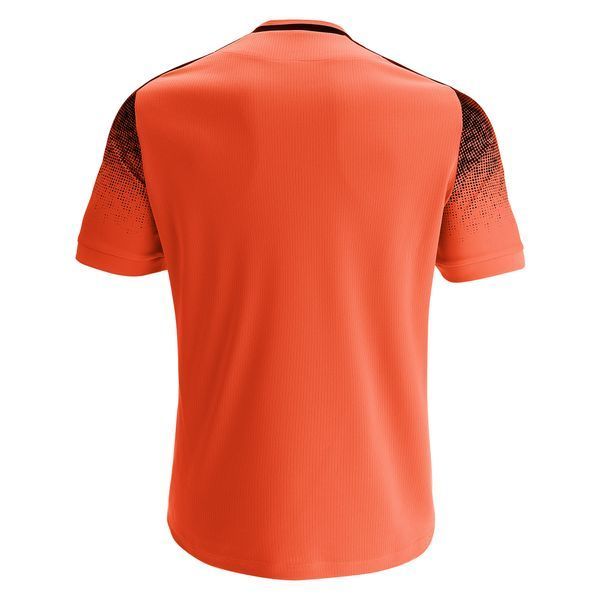 Футболка ігрова Macron ALIOTH ECO Orange/Black 4623 фото