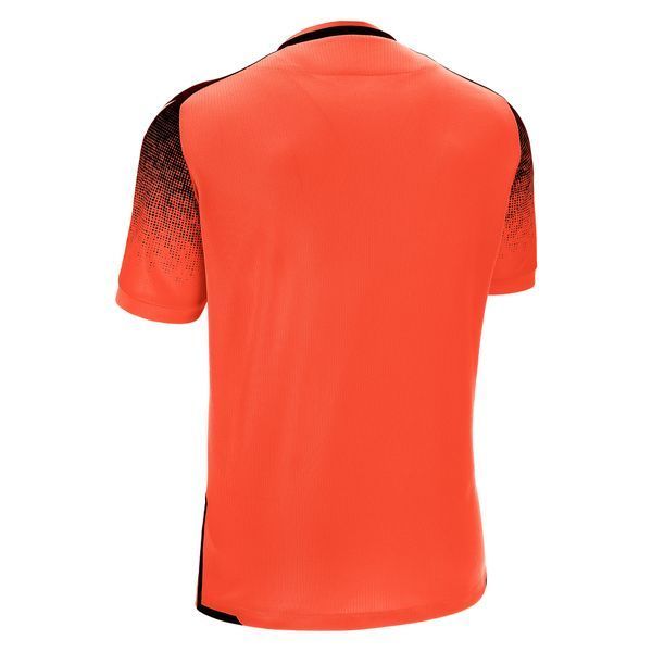 Футболка ігрова Macron ALIOTH ECO Orange/Black 4623 фото