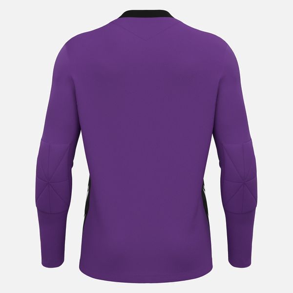 Футболка-лонгслив воротарська Macron ARGO Purple/Black 800002880609 фото
