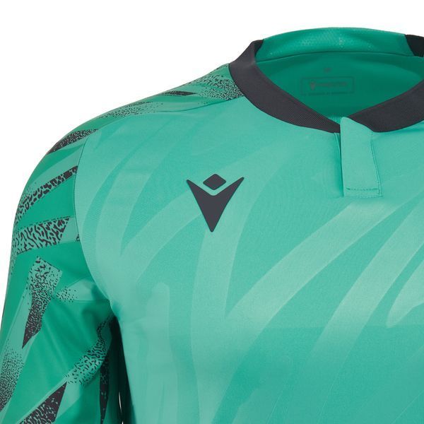 Футболка ігрова Macron THEMIS ECO Turquoise/Anthracite 4624 фото