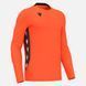 Футболка-лонгслив воротарська Macron ARGO Orange/Black 800002881309 фото