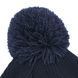Шапка з помпоном Macron SNOW Navy 59402 фото 2