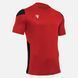 Футболка ігрова Macron POLIS Red/Black 5081 фото