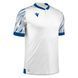 Футболка ігрова Macron THEMIS ECO White/Royal Blue 4624 фото